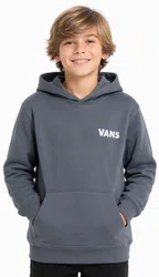 Moletom Infantil Vans Stormy The Dome - Cinza