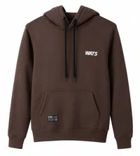 Moletom Infantil Wats Logo Botom - Marrom