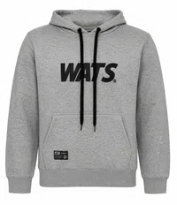 Moletom Infantil Wats Logo - Cinza Mesclado
