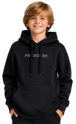 Moletom Infatojuvenil Freesurf Basic Classic - Preto