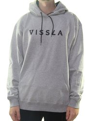 Moletom Masculino Canguru Vissla - Cinza Mesclado