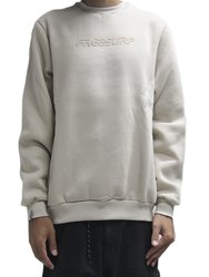 Moletom Masculino Careca Freesurf Basico Logo - Marrom