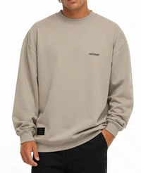 Moletom Masculino Careca Freesurf Básico Mini - Bege