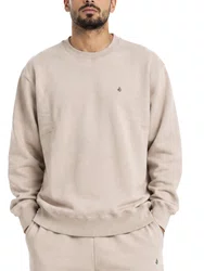 Moletom Masculino Careca Volcom Single Stone - Bege