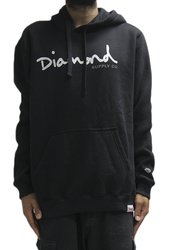 Moletom Masculino Diamond Og Script - Preto