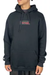 Moletom Masculino Diamond Tonal Box Logo - Preto