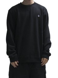 Moletom Masculino Element Care Emb Logo - Preto