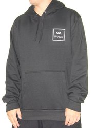 Moletom Masculino Fechado RVCA Va All The Way - Preto