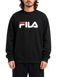 Moletom Masculino Fila Comfort Letter III Estampado - Preto
