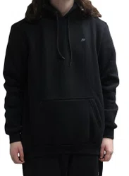 Moletom Masculino Freesurf Fechado Basico Logo - Preto