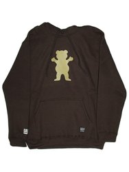 Moletom Masculino Grizzly Og Bear - Marrom