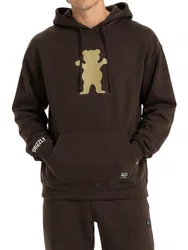 Moletom Masculino Grizzly Og Bear - Marrom