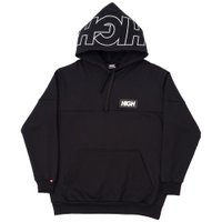 Moletom Masculino High Hoddie Manga Longa Estampada - Preto - Home
