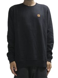 Moletom Masculino Hurley Circle Mini Icon - Preto