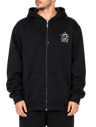 Moletom Masculino Juicy Zip Big Subconcious - Preto