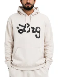 Moletom Masculino Lrg Script Support - Areia