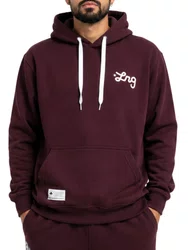 Moletom Masculino Lrg Western Script - Vinho