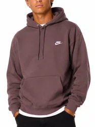 Moletom Masculino Nike Club BB Hoodie - Marrom