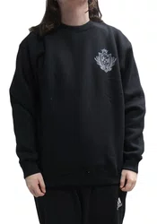 Moletom Masculino Plano C Crewnwck Celestial - Preto