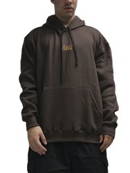 Moletom Masculino Plano C Flames - Marrom