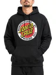 Moletom Masculino Santa Cruz MFG Dot - Preto
