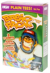 Pack Com 3 Camisetas Masculinas High Basic - Cinza/Mescla