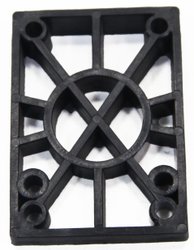 Pad para Skate e Longoboard Hondar 6 Furos - Preto