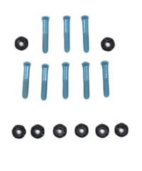 Parafuso Base Collor Allen 10MM - Sortido/Preto