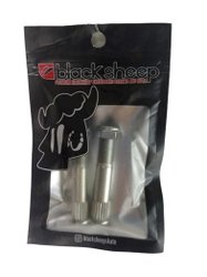Parafuso Vazado Central Black Sheep Para Skate - Prata