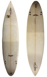 Prancha de Surf  6.7 Usada  18. 3/4 x 2.3/16 - Branco