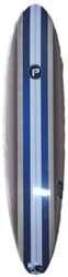 Prancha De Surf Pró Ilha For Fun 7'2" - 47,30 Litros  - Madeira/Branco