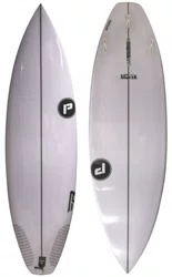 Prancha Pro Ilha Pu The Weapon 5'9 X 19 2,44 X 27,50 Litros - Branco