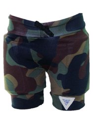 Protetor Infantil De Quadril Gringo Pro - Verde Camuflado