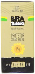 Protetor Solar Brazinco 14G FPS 47 UVB - Black/Black