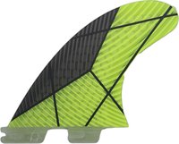 Quilha Artesanal para Prancha de Surf Com Encaixe Fcs 2 - Neon/Preto