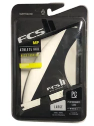 Quilha FCS II Mick Fanning - Branco/Preto