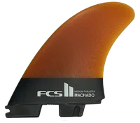 Quilha FCS II Performer Glass Rob Machado's - Laranja/Preto