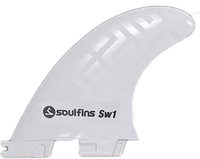Quilha para Prancha de Surf Soulfins SW1 FCS 2 - Branco
