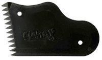 Raspador grande de parafina CiaWax para prancha de surf  - Preto