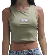 Regata Feminina Vans Bay Fitwordn Estampada - Verde