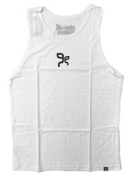 Regata Masculina Grow Logo 6X6 - Branco 
