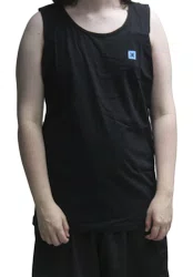 Regata Masculina Hurley Mini Icon Estampada - Preto