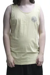 Regata Masculina Hurley Sticker Estampada - Bege