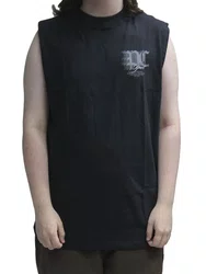Regata Masculina Plano C Tank Pc Estampada - Preto