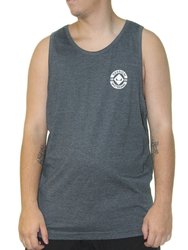 Regata Masculina Session Skateboard - Preto Mesclado