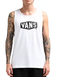 Regata Masculina Vans Hex Tank Estampada - Branco