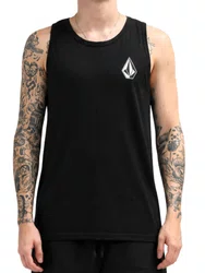 Regata Masculina Volcom Iconic Estampada - Preto