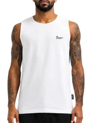 Regata Unissex Canelada Baw Underwear - Branco