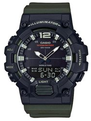 Relógio Casio Anadigi Standard HDC-700-3AVDF-SC - Preto/Vermelho