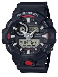 Relogio Casio G Shock GA-700-1ADR - Preto/Vermelho